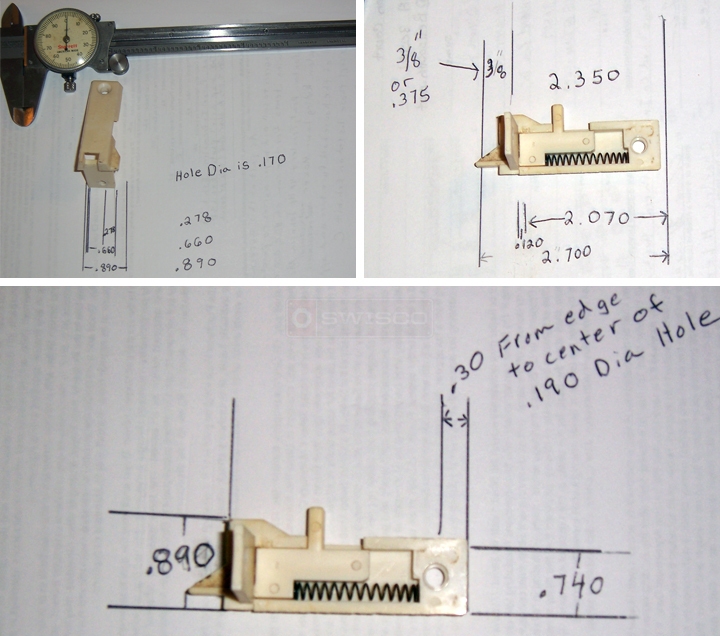 User submitted photos of window hardware.