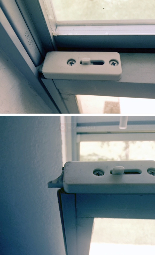 User submitted photos of a tilt latch.