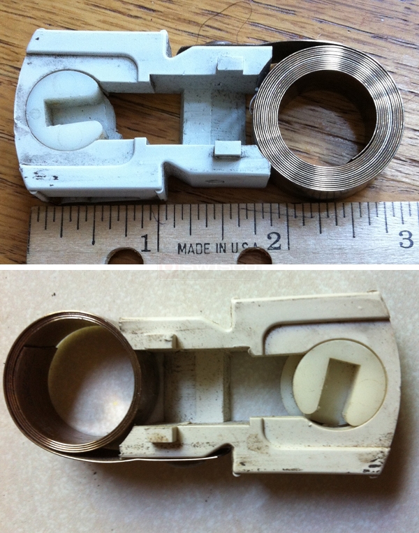 User submitted photos of a coil window balance.