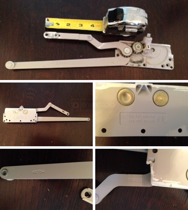 User submitted photos of a window operator.