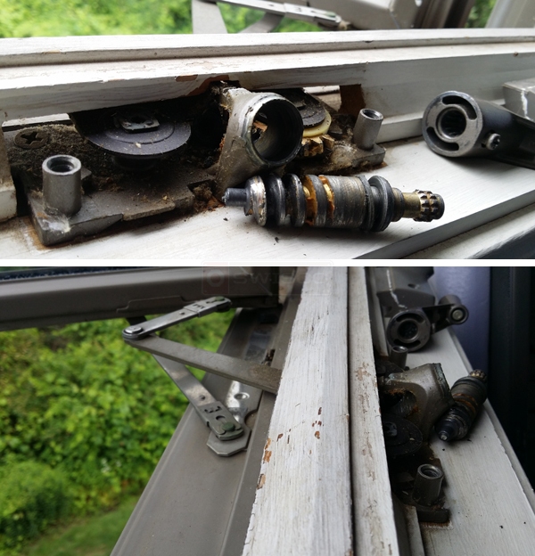 User submitted photos of a window operator.