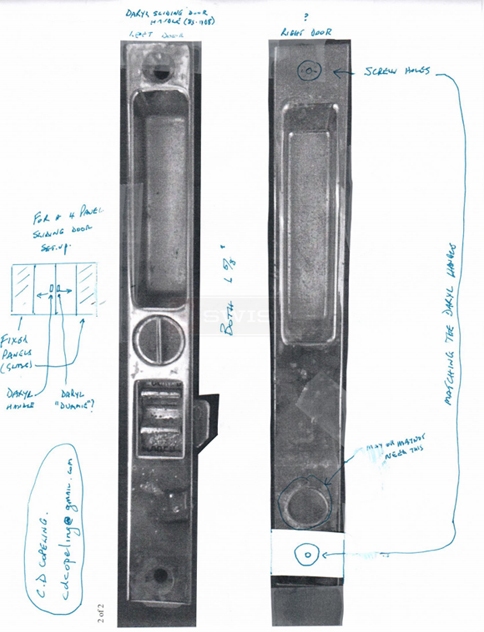 User submitted photo of their door handle.