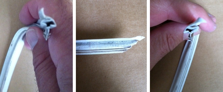 User submitted photos of bubble seal.