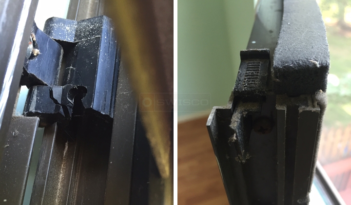 User submitted photos of window hardware.