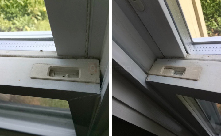 User submitted photos of a tilt latch.