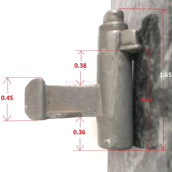 User submitted photos of patio door hardware.