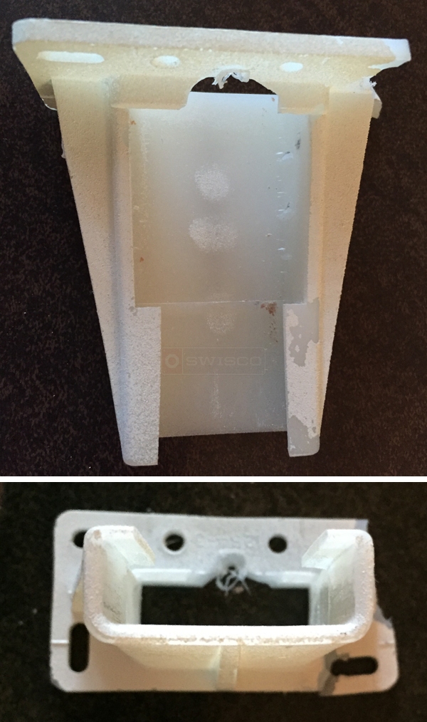 User submitted photos of drawer hardware.