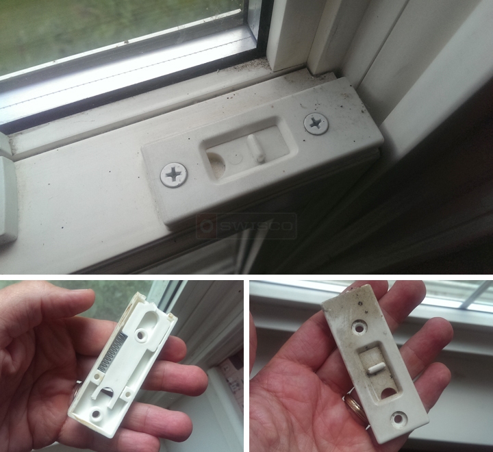 User submitted photos of a tilt latch.