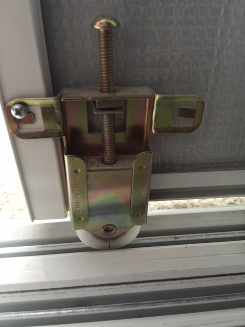 User submitted a photo of a closet door roller.