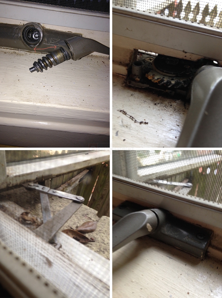 User submitted photos of a window operator.