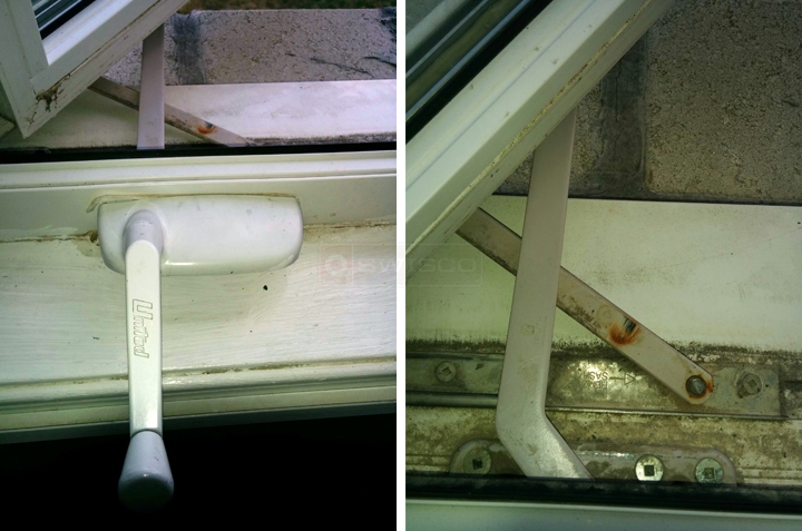 User submitted photos of a window operator.