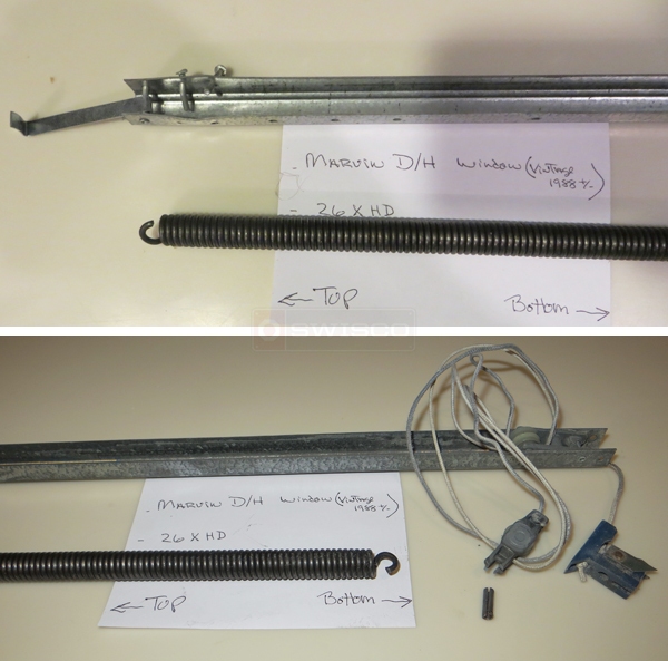 User submitted photos of a window balance.