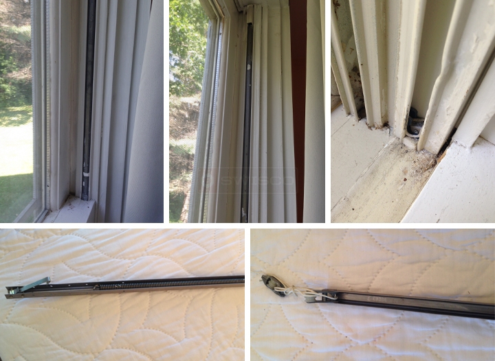 User submitted photos of a window balance.
