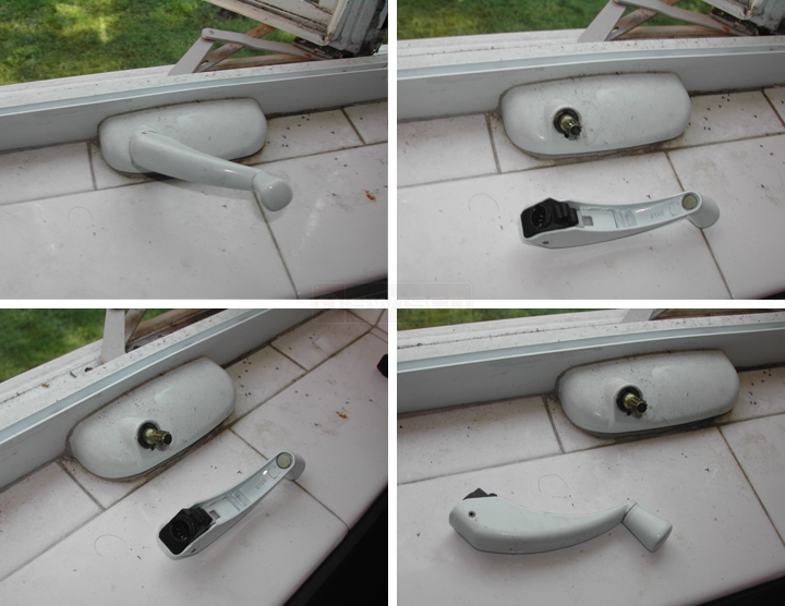 User submitted photos of a window operator.