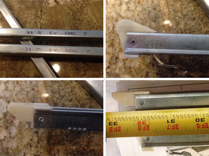 User submitted photos of a window balance.