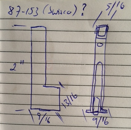 User submitted a diagram of a window roller.