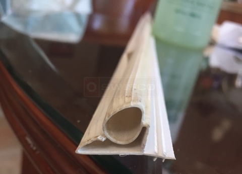 User submitted a photo of bubble seal.