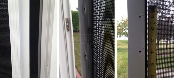 User submitted photos of a screen door.