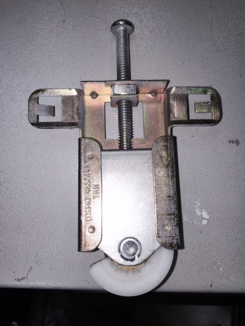 User submitted a photo of a closet door roller.