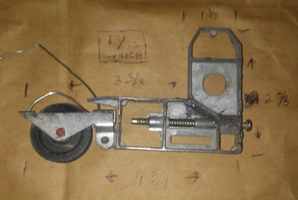 User submitted a photo of a screen door roller.