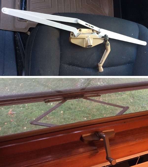 User submitted photos of a window operator.