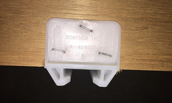 User submitted a photo of drawer hardware.