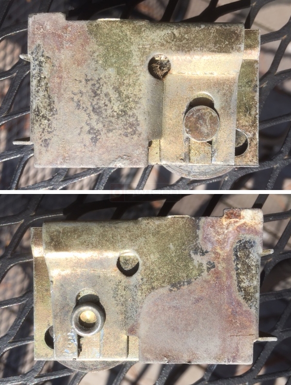 User submitted photos of a patio door roller.
