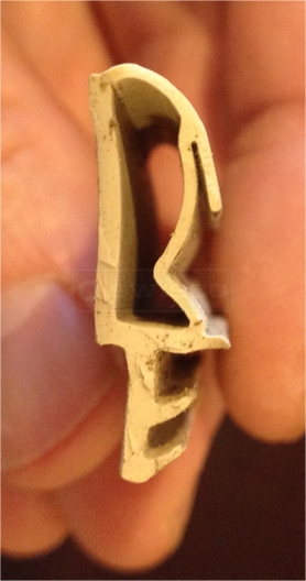 User submitted photo of their weatherseal.