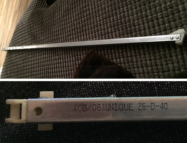 User submitted photos of a window balance.
