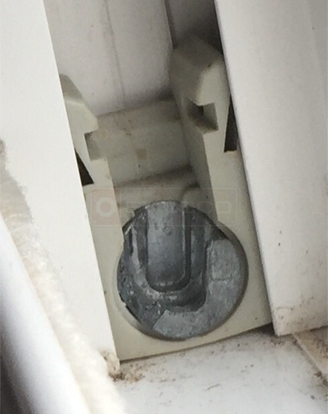 User submitted photo of their window hardware.