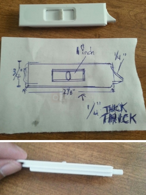 User submitted photo of their window hardware.