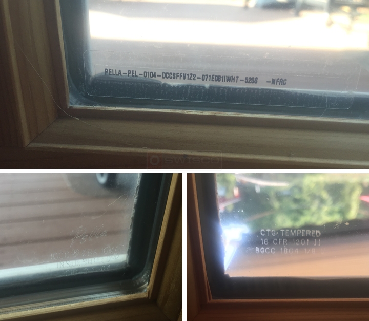 User submitted photos of window hardware.