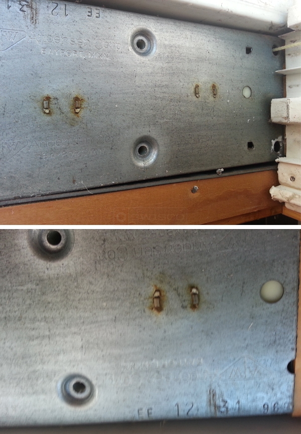 User submitted photos of a window balance.