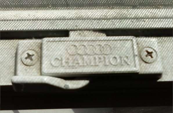 User submitted photo of their window hardware.