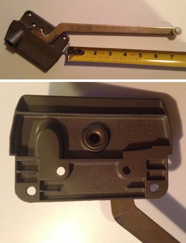 User submitted photos of a window operator.