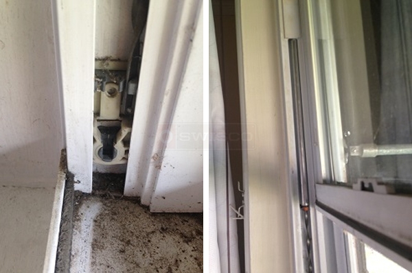 User submitted photos of window hardware.