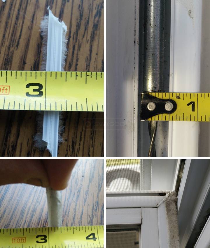 User submitted photos of window hardware.