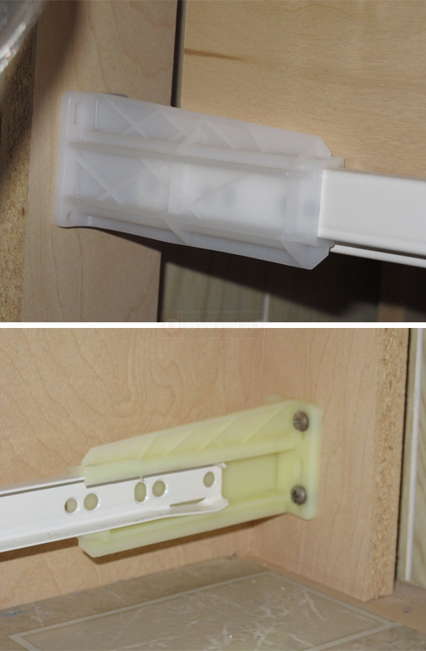 User submitted photos of a drawer socket.