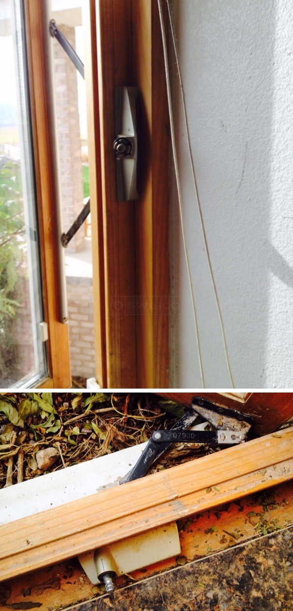 User submitted photos of a window operator.