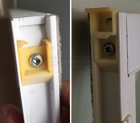 User submitted photo of their window hardware.