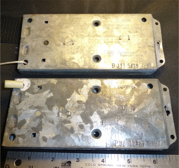 User submitted photo of their window hardware.