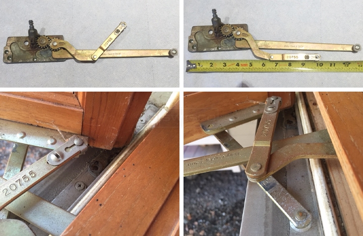 User submitted photos of a window operator.