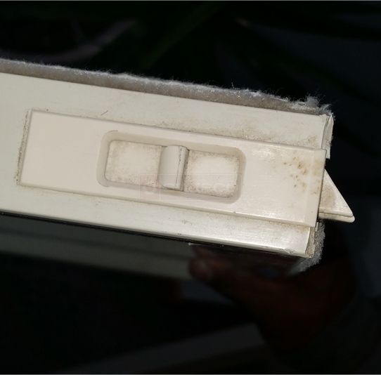 User submitted photo of their window hardware.