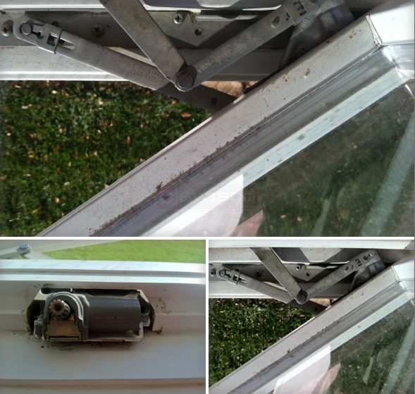 User submitted photos of a window operator.