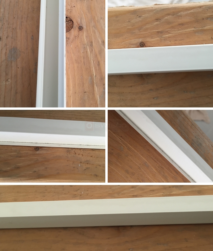 User submitted photos of snap-in glazing.