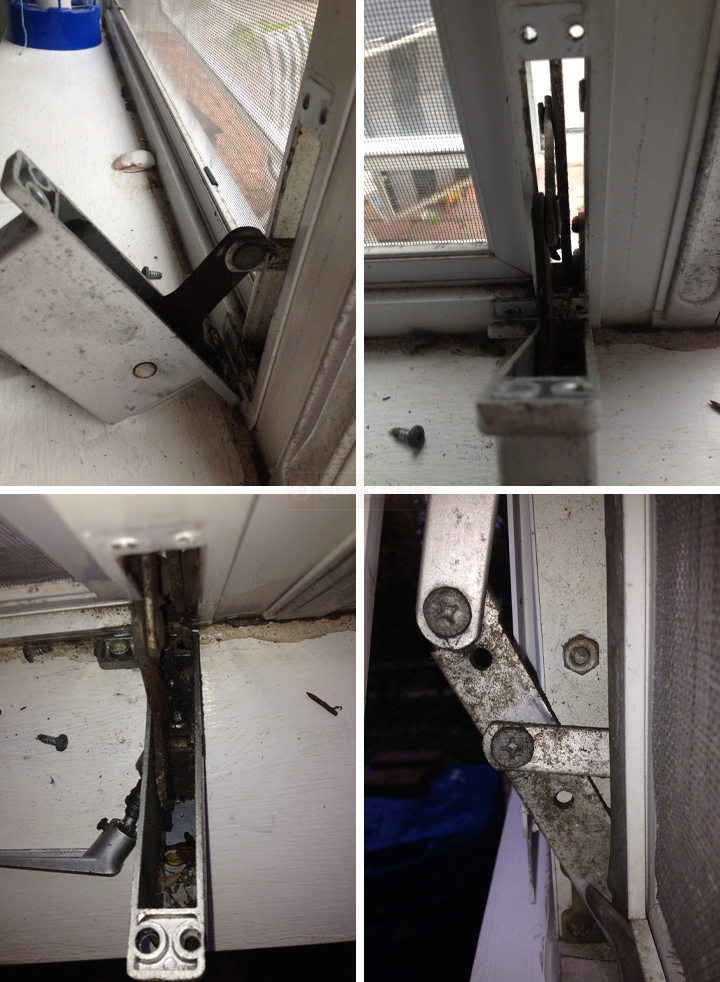 User submitted photos of a window operator.