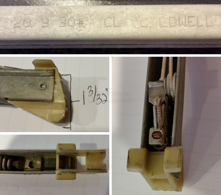 User submitted photos of a window balance.