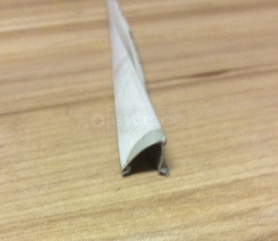 User submitted a photo of snap-in glazing.