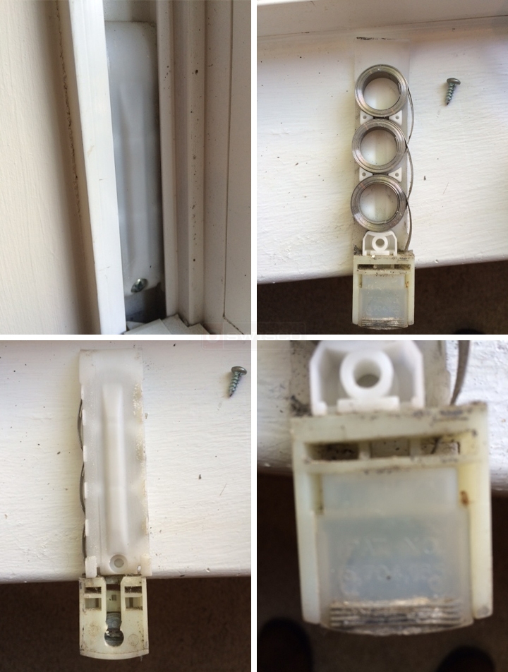 User submitted photos of a window balance.