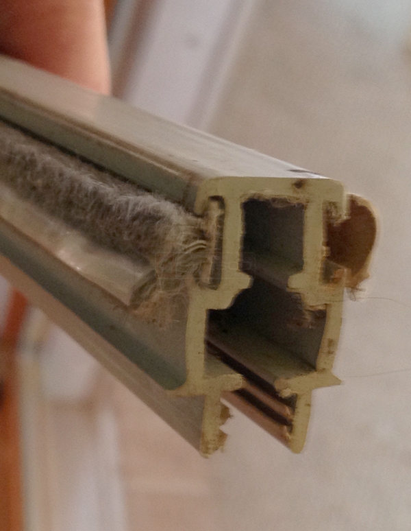 User submitted a photo of weatherstripping.